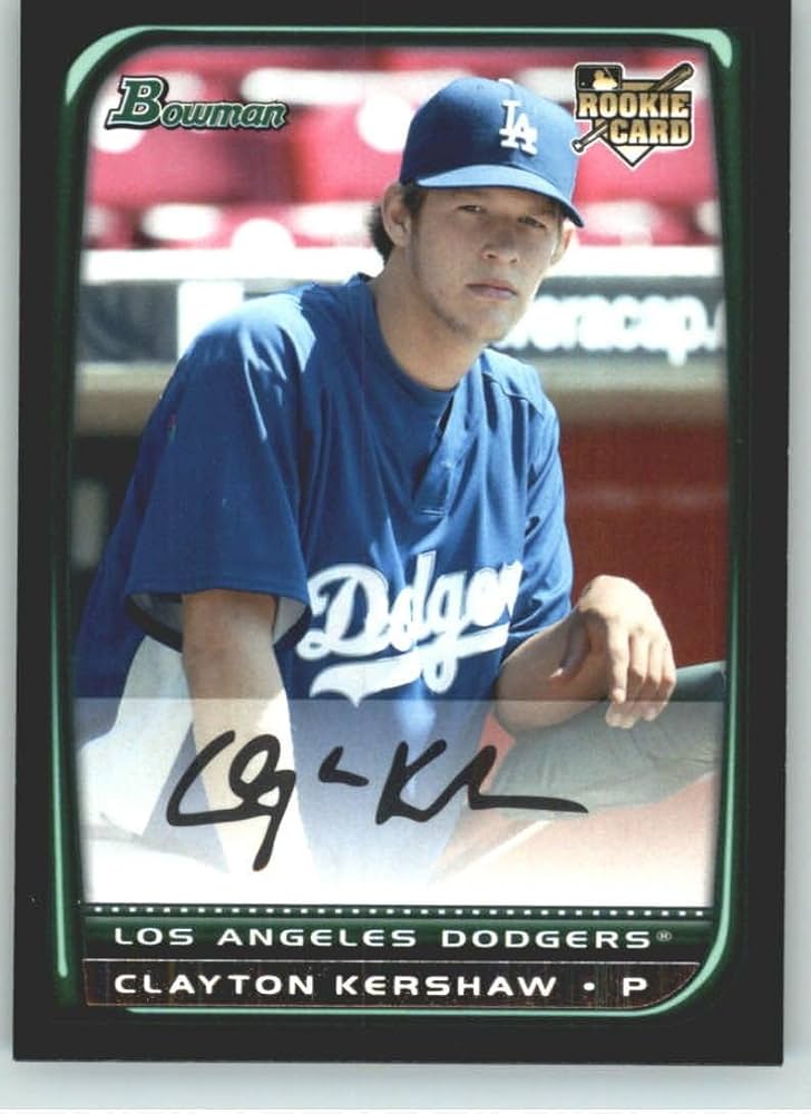 Amazon.com: 2008 Bowman Draft #BDP26 Clayton Kershaw - Los